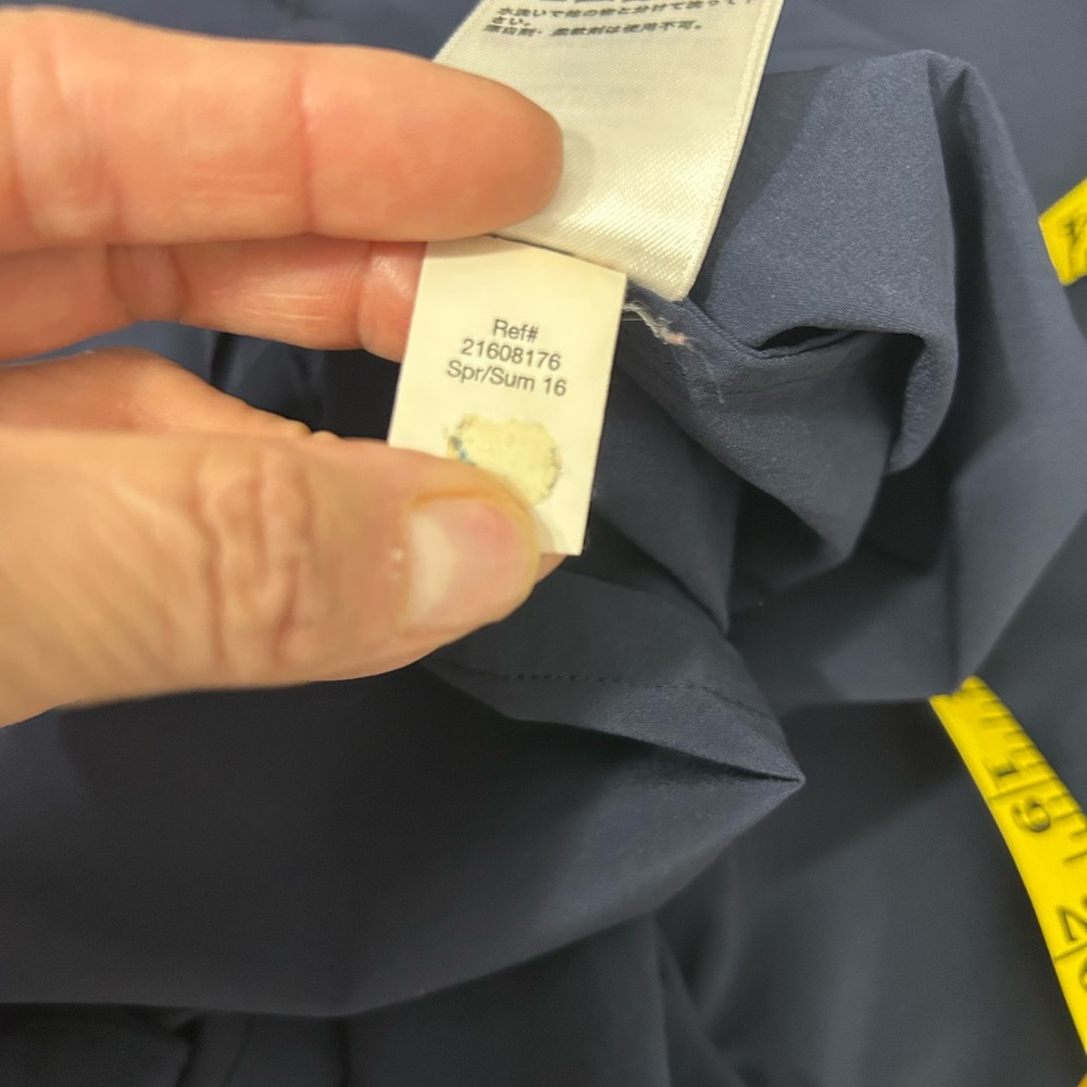 Eddie Bauer Navy V-Neck Lightweight  Women Dress Sz S EUC.  28 - Picture 10 of 10